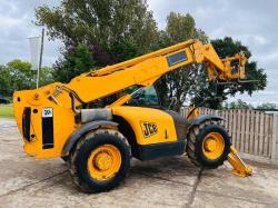 JCB 535-125 4WD TELEHANDLER * 12 METER REACH, 3723 HOURS * C/W PALLET TINES *VIDEO*