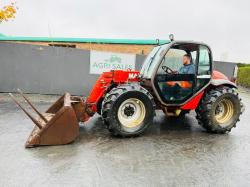 MANITOU MLT 526T TELEHANDLER*C/W BUCKET AND TINES*VIDEO*