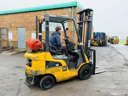 CATERPILLAR GP20NT FORKLIFT*YEAR 2015*C/W PALLET TINES*VIDEO*