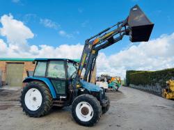 NEW HOLLAND 7635 4WD TRACTOR*C/W FRONT LOADER*VIDEO*