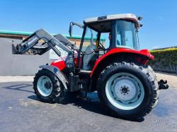 MASSEY FERGUSON 5455 FRONT LOADER TRACTOR*C/W FRONT LOADER*VIDEO*