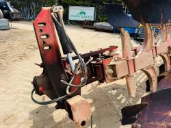 GREGOIRE BESSON 4 FURROW REVERSABLE PLOUGH*VIDEO*