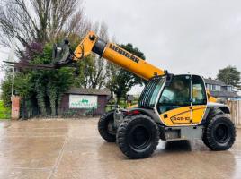 LIEBHERR 445-10 4WD TELEHANDLER *10 METER* C/W PALLET TINES *VIDEO*
