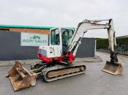 TAKEUCHI TB250 TRACKED EXCAVATOR*C/W 3 BUCKETS*YEAR 2015*VIDEO*