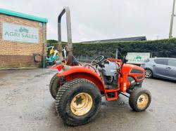 KIOTI CK27 4WD TRACTOR*C/W TURF TYRES*SPARES AND REPAIRS*VIDEO*