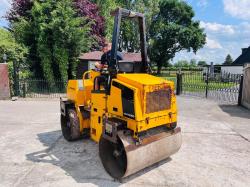 JCB VIBROMAX VMT280 DOUBLE DRUM ROLLER *685 HOURS* C/W ROLE BAR *VIDEO* 