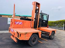 BOSS 556 HH SIDE LOADING FORK LIFT*C/W PALLET TINES*VIDEO*