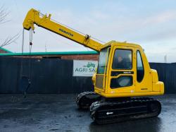 KOMATSU LC605-2 TRACKED CRANE*C/W RUBBER TRACKS*VIDEO*