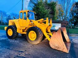 VOLVO LM846 4WD LOADING SHOVEL C/W BUCKET *VIDEO*