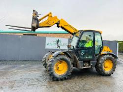 JCB 530-70 FARM SPECIAL 4WD TELEHANDLER *C/W PALLET TINES*VIDEO*