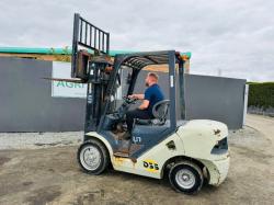 U.N FD35T-JE CONTAINER SPEC* YEAR 2012*C/W YANMAR ENGINE*VIDEO*