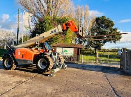 JLG 4013 4WD TELEHANDLER *YEAR 2008, 6264 HOURS* C/W LONG PALLET TINES *VIDEO*