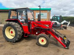 CASE INTERNATIONAL 585 TRACTOR*C/W FRONT LOADER*VIDEO*