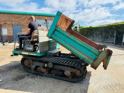 KOMATSU CD30-1 TRACKED DUMPER*C/W RUBBER TRACKS*VIDEO*