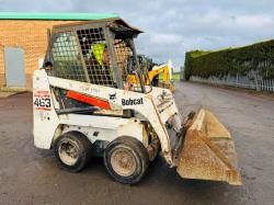 BOBCAT 463 WHEELED SKIDSTEER*C/W BUCKET*VIDEO*