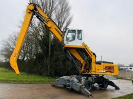LIEBHERR A934C HIGH RISE SCRAP HANDLER*C/W SCRAP GRAB*YEAR 2013*VIDEO*