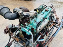 VOLVO TURBO 6 CYLINDER ENGINE & GEAR BOX *VIDEO*