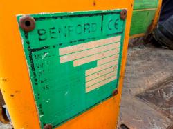 BENFORD TV800-1 VIBRATING ROLLER*C/W ROLL BAR*VIDEO*