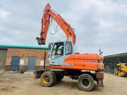FIAT KOBELCO E175W RUBBER DUCK*C/W FRONT BLADE*VIDEO*