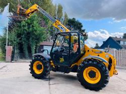 JCB 526-56 4WD TELEHANDLER *AG-SPEC, YEAR 2013* C/W PICK UP HITCH *VIDEO*