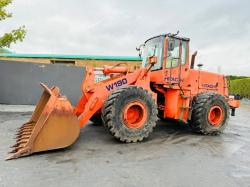 FIAT HITACHI W190 WHEELED LOADER*C/W BUCKET*VIDEO*