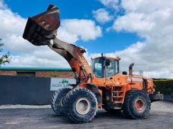 DOOSAN DL400 LOADING SHOVEL*DIESEL ISSUES*STARTS,RUNS,DRIVES*VIDEO*