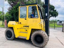 LANCING HENLEY 7/12 DIESEL FORKLIFT C/W SIDE SHIFT *VIDEO*