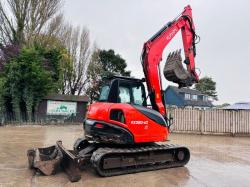 KUBOTA KX080-4TRACKED EXCAVATOR *YEAR 2020, 3465 HOURS* C/W QUICK HITCH *VIDEO*