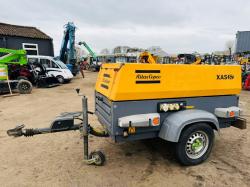 ATLAS COPCO XAS67 TOWABLE AIR COMPRESSOR*C/W DEUTZ ENGINE*VIDEO*