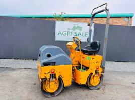 BENFORD TV800H DOUBLE DRUM ROLLER*C/W SAFETY FRAME*VIDEO*
