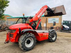 MANITOU MLT 627T TELEHANDLER*C/W BUCKET*VIDEO*