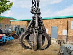 LIEBHERR 316 HRC SCRAP HANDLER*C/W ROTATING SCRAP GRAB*VIDEO*
