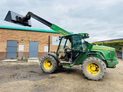 JOHN DEERE 3400 TELEHANDLER*C/W BUCKET*VIDEO*