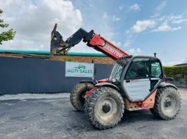 MANITOU MT932 4WD TELEHANDLER *C/W PALLET TINES*VIDEO*