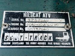 HILLCAT 8WD UTLITY VEHICLE C/W EASY SHEET CANOPY 