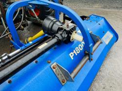 KUBOTA L4150 4WD TRACTOR*C/W RYETECH FLAIL MULCHER*VIDEO*