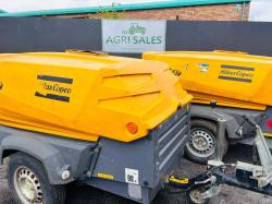 ATLAS COPCO TOWABLE AIR COMPRESSOR *CHOICE OF 2*VIDEO*