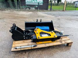 UNUSED 1 X DITCHING BUCKET, 1 X DIGGING BUCKET, 1 X HYDRAULIC HAMMER *2023* VIDEO *