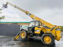 CATERPILLAR TH560B TELEHANDLER*C/W SWAY & JACK LEGS*VIDEO*