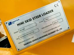 NEW*NEWRICK ZW480 PEDESTRIAN LOADER*C/W BUCKET*2025*CHOICE OF 2*VIDEO*