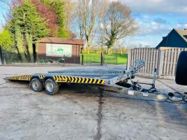 BRIAN JAMES T-02-T HIGH MAX TWIN AXLE TILTING CAR TRAILER * YEAR 2020 *