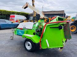 GREEN MECH CM170 TOWABLE WOOD CHIPPER*C/W ISUZU ENGINE*VIDEO*