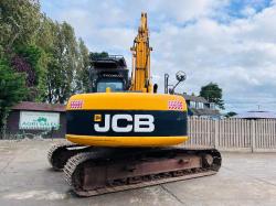 JCB JS220 TRACKED EXCAVATOR *4737 HOURS* C/W QUICK HITCH & ROTATING SELECTOR GRAB *VIDEO*