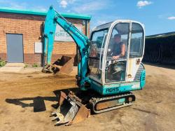JCB 8015 EXCAVATOR*C/W SELECTION OF BUCKETS*VIDEO*