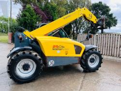 KRAMER 407 4WD TELEHANDLER *YEAR 2011, AG SPEC, NEW ENGINE FITTED 2017*VIDEO*