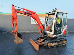 KUBOTA KX61-2A EXCAVATOR*C/W BUCKET*VIDEO*