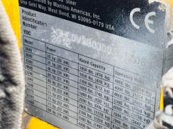 GHEL V330 HI LIFT SKIDSTEER*YEAR 2012*C/W NEW WHEELS AND TYRES & PALLET TINES*VIDEO*