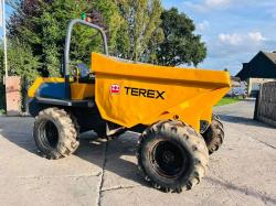 TEREX TA6 4WD DUMPER * YEAR 2014, 1499 HOURS* C/W ROLE BAR *VIDEO*