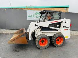 BOBCAT 645 WHEELED SKIDSTEER*C/W BUCKET*3835 HOURS*VIDEO*