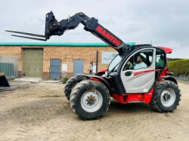 MANITOU MLT 737-130PS TELEHANDLER*YEAR 2018*C/W PALLET TINES*VIDEO*